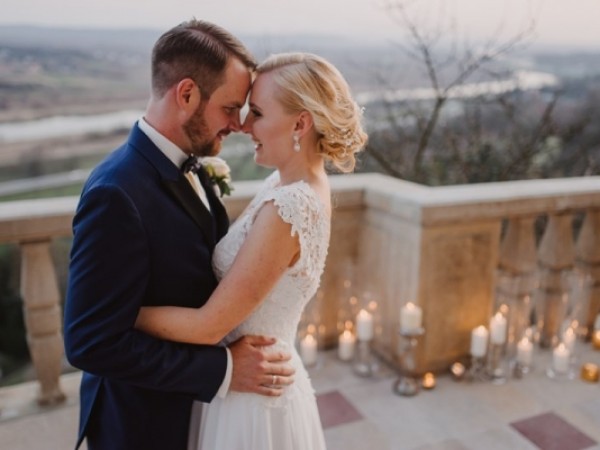 Kinga Thomas - pastelowe wesele z widokiem na Kraków