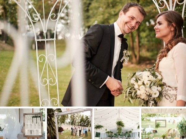 Wesele plenerowe z paprociami - Marta&amp;Bartek