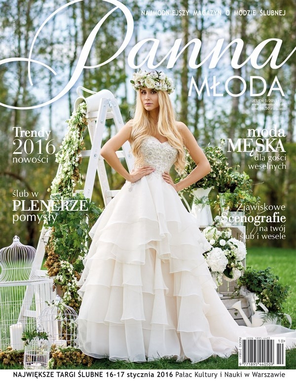 Publikacja naszej realizacji  ślubu i wesela plenerowego w magazynie ślubnym''Panna Młoda''