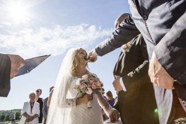 Ślub plenerowy i wesele z widokiem na Wawel