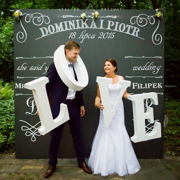 Ślub i wesele jak z bajki - Dominika i Piotr. Wesele plenerowe w Krakowie