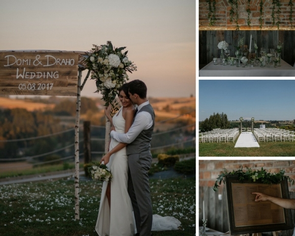 Dominika i Draho - plenerowy ślub w sierpniowym słońcu