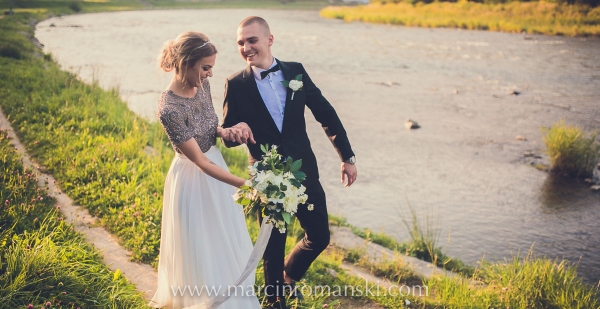 Wesele plenerowe nad rzeką