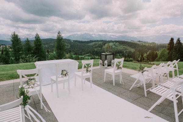 Ślub plenerowy z widokiem na Tatry