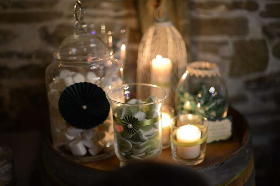 zielony słodki stół, 